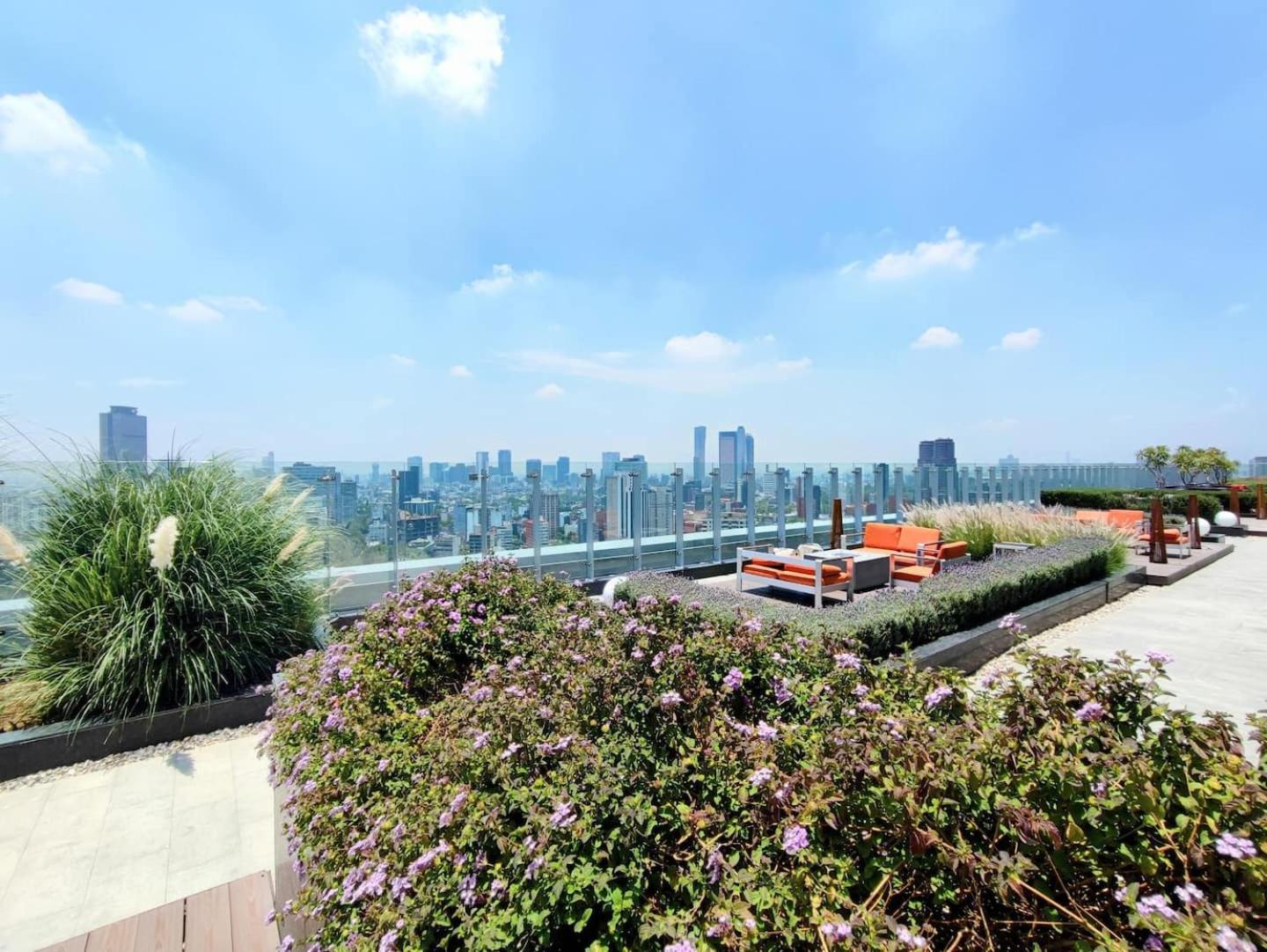 Alluring Views, Luxuriously Appointed In Polanco 墨西哥城 外观 照片